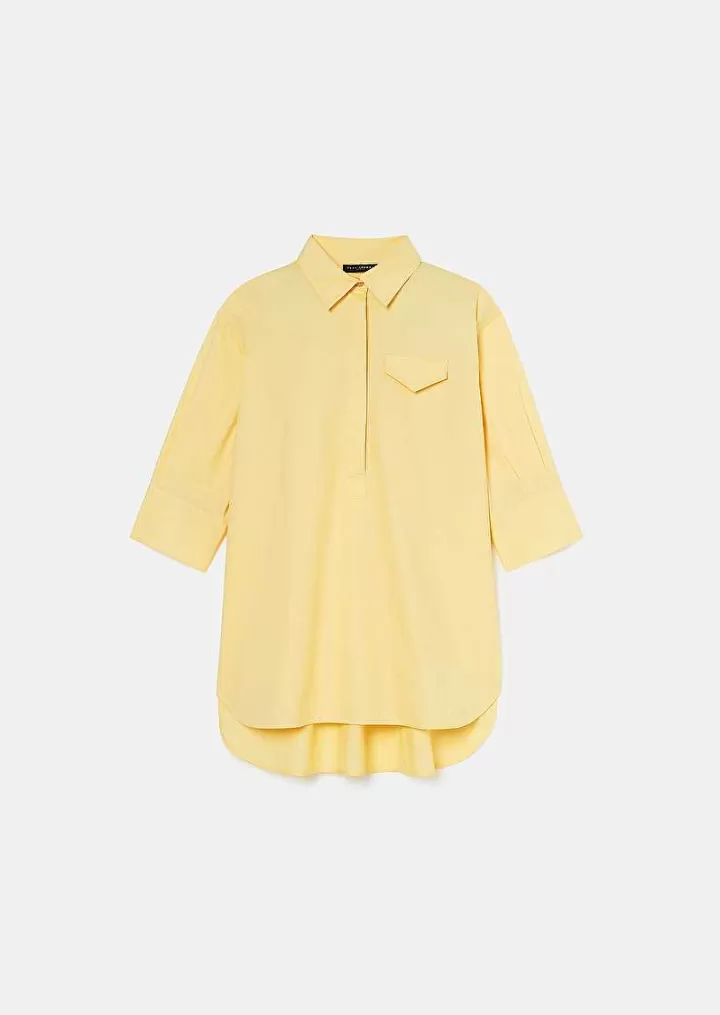 Chemise En Popeline Jaune Tallulah^TARA JARMON Clearance