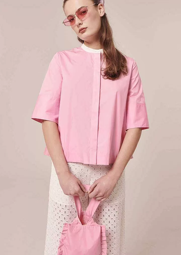 Chemise En Popeline Rose Camilliana^TARA JARMON Clearance