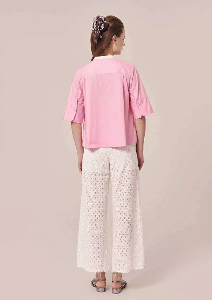 Chemise En Popeline Rose Camilliana^TARA JARMON Clearance