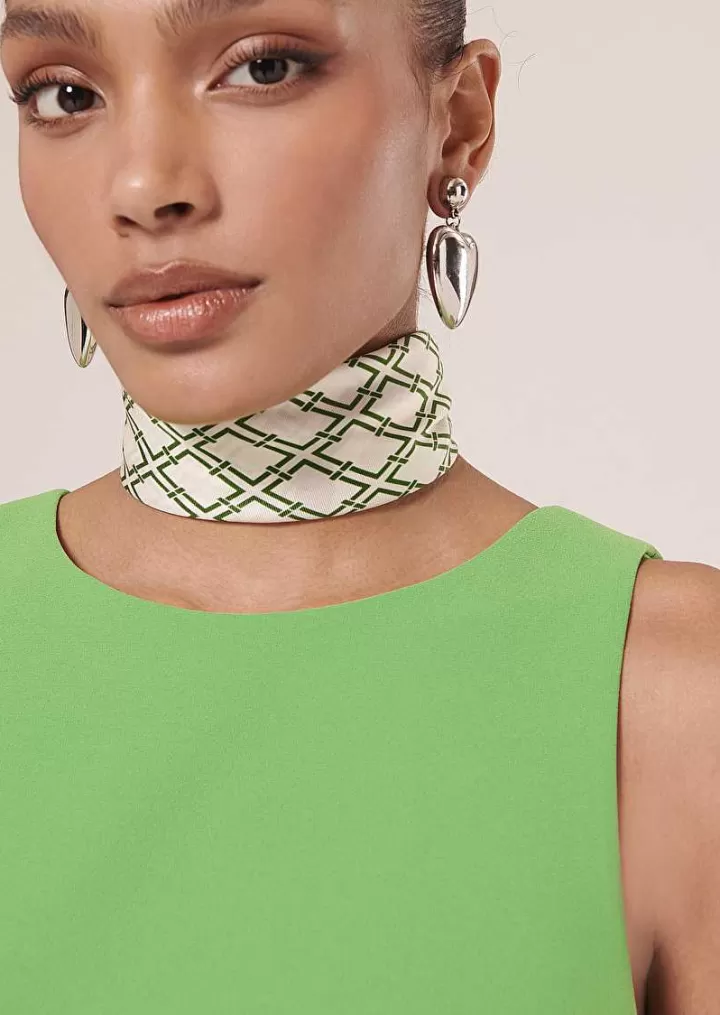 Haut En Crepe Vert Tabo^TARA JARMON Hot