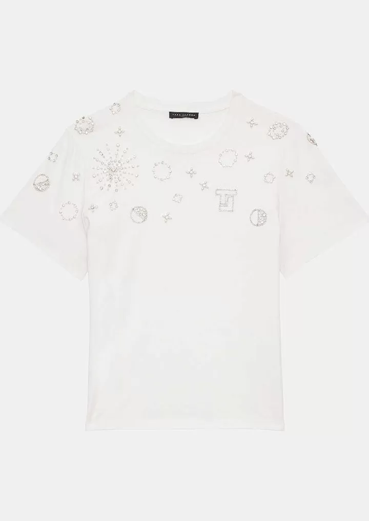 Haut En Jersey Blanc Taralove^TARA JARMON Clearance