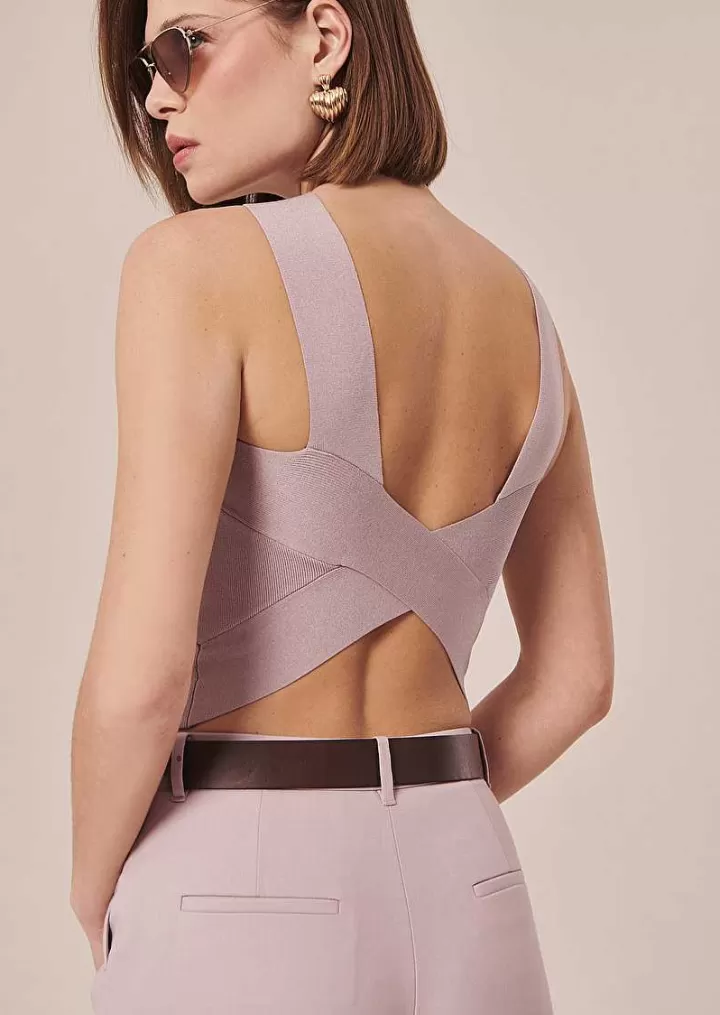 Haut En Tricot Violet Prana^TARA JARMON Flash Sale