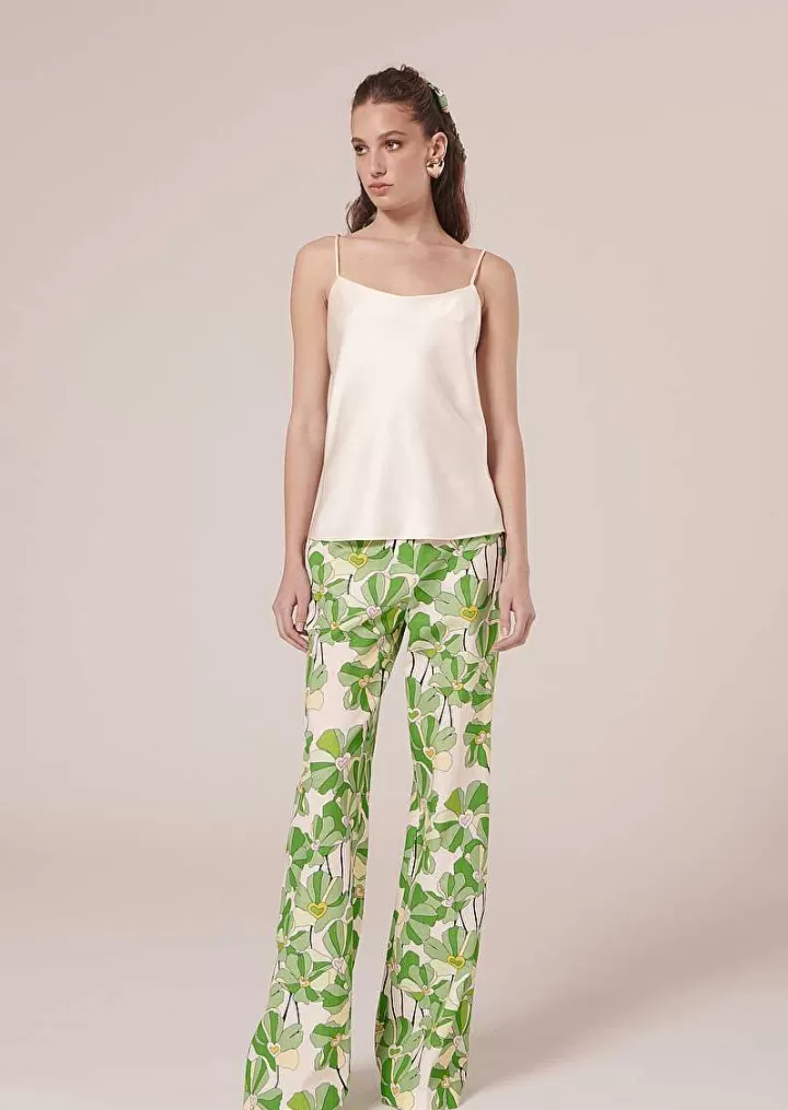 Haut Fluide En Satin Ecru Tess^TARA JARMON Cheap