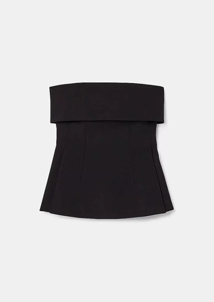 Haut Noir En Laine Froide Tonnie^TARA JARMON Cheap