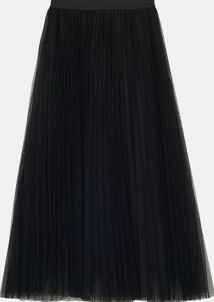 Jupe En Tulle Plissee Noire Juillet^TARA JARMON Discount
