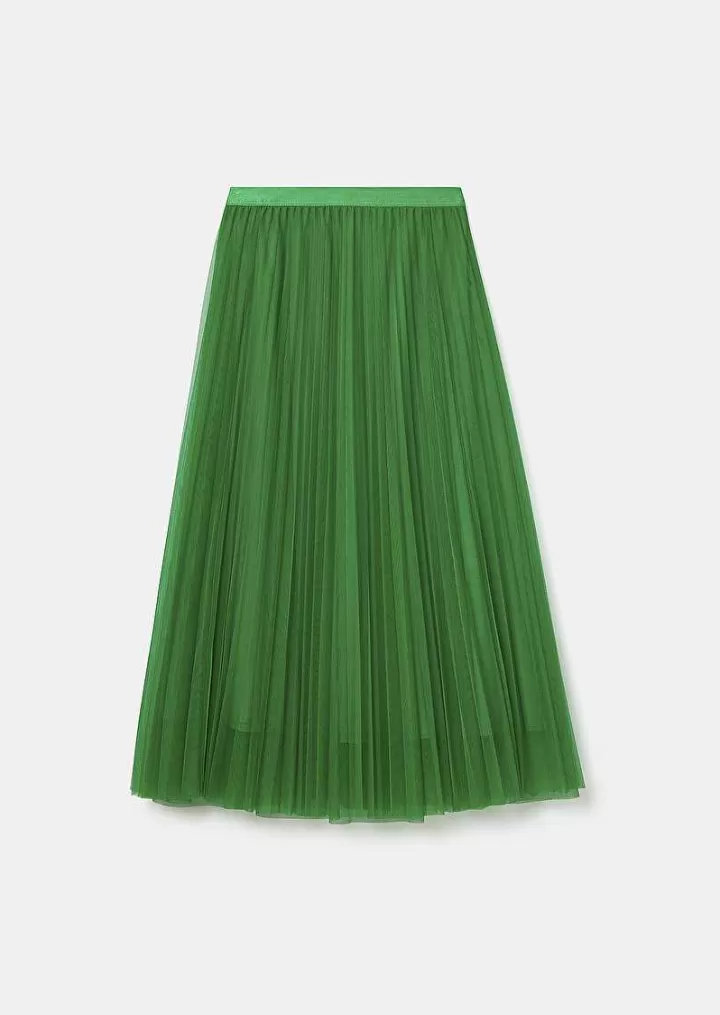 Jupe En Tulle Plissee Verte Juillet^TARA JARMON Online