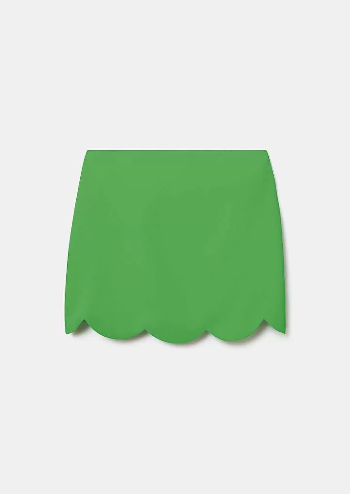 Jupe Joliette En Crepe Vert^TARA JARMON Discount