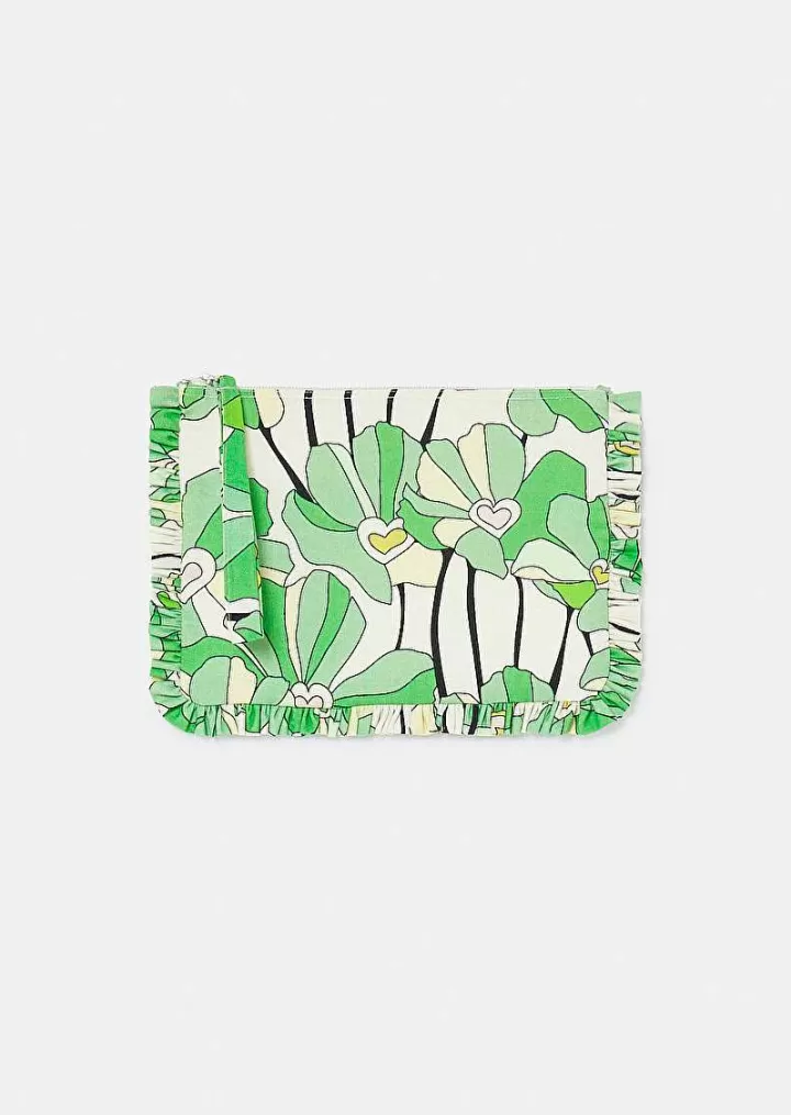 Pochette Souple A Imprime Floral Vert Sabrina^TARA JARMON Sale