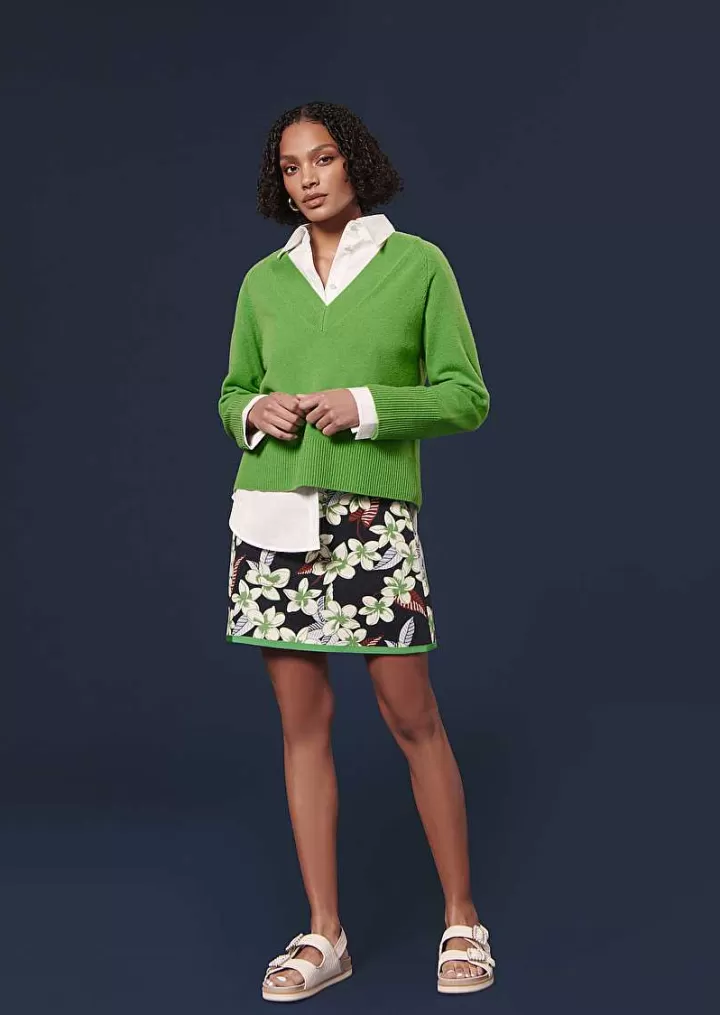 Pull Penelope Vert En Laine Alpaga Et Merinos^TARA JARMON Cheap