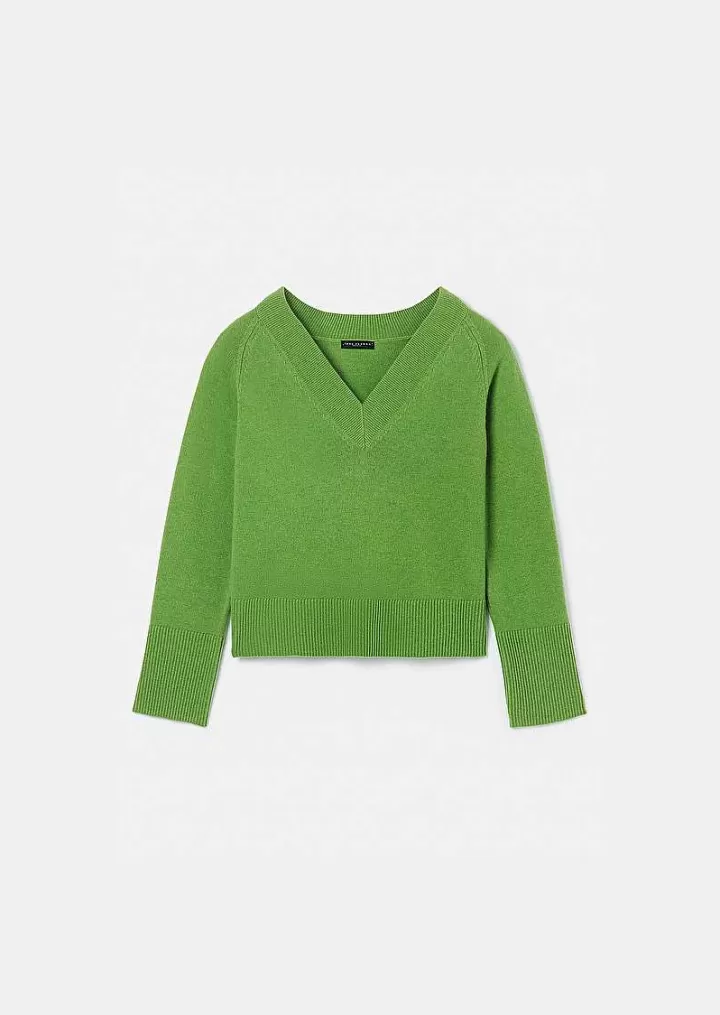 Pull Penelope Vert En Laine Alpaga Et Merinos^TARA JARMON Cheap