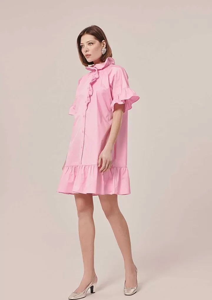 Robe En Popeline Rose Ripoline^TARA JARMON Best