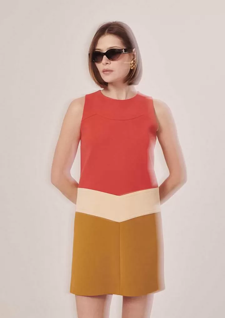 Robe En Toile Double Corail Rawell^TARA JARMON Best