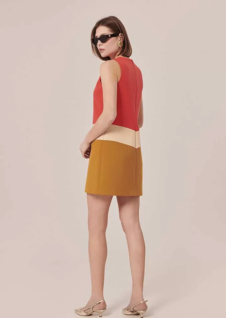 Robe En Toile Double Corail Rawell^TARA JARMON Best