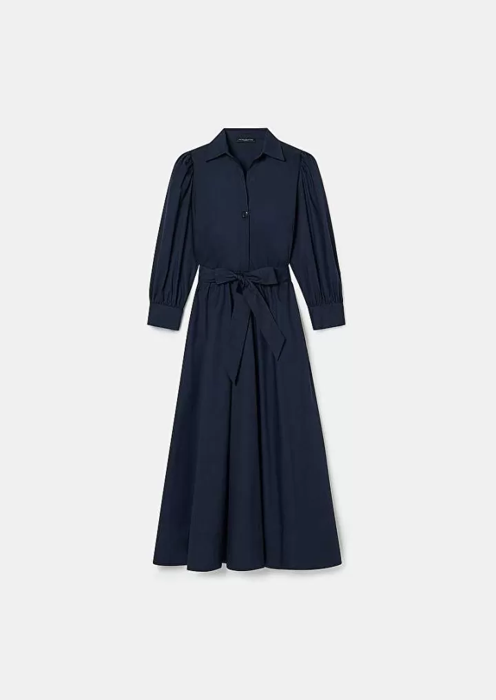 Robe Rivoltine En Popeline Bleu Nuit^TARA JARMON Fashion