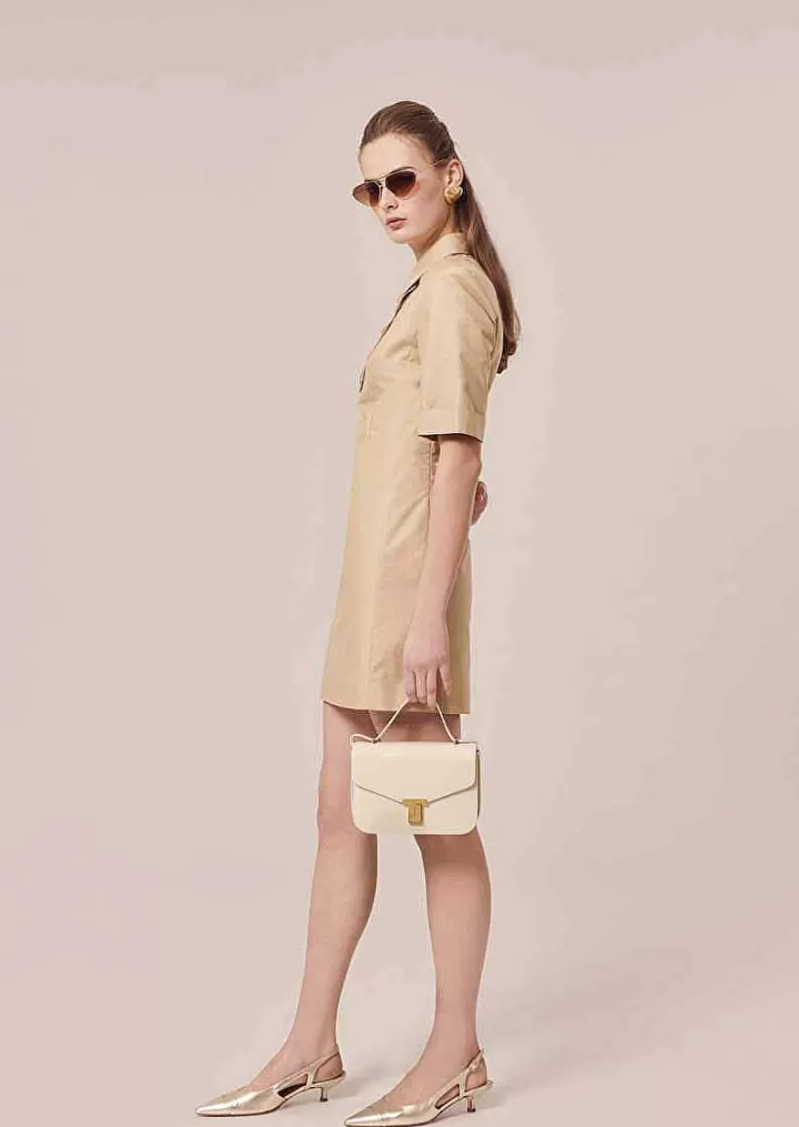Robe Robin En Coton Beige^TARA JARMON Cheap