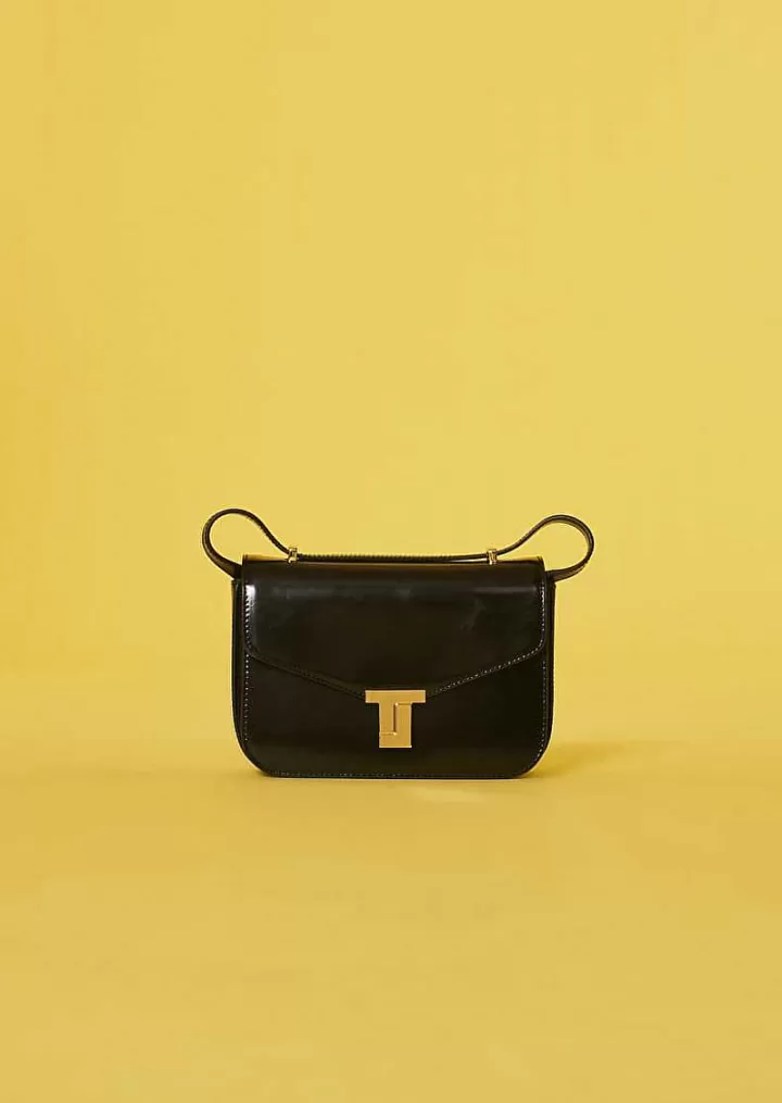 Sac 8 Bis En Cuir Noir^TARA JARMON Discount
