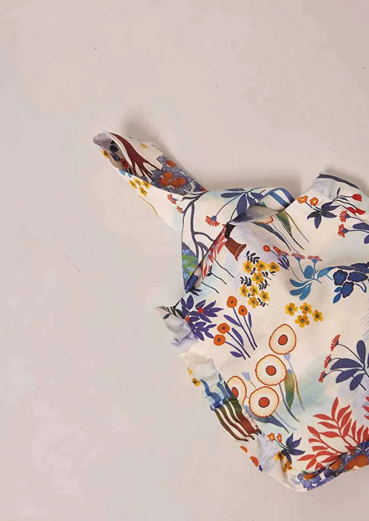 Sac Souple Imprime Fleur Bleue Soledad^TARA JARMON Store