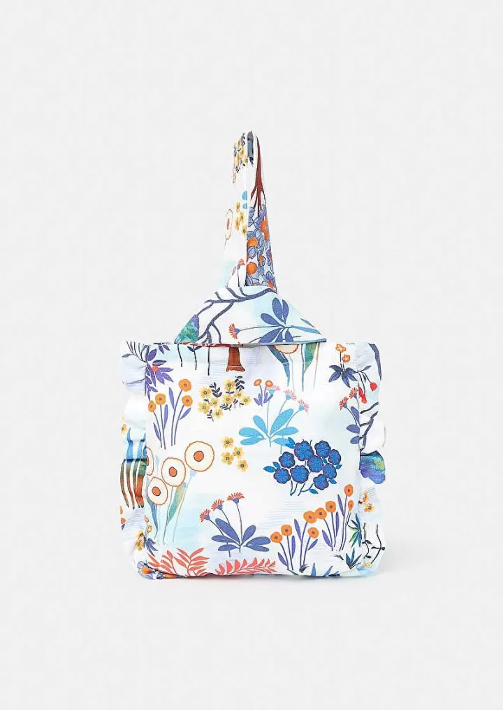 Sac Souple Imprime Fleur Bleue Soledad^TARA JARMON Store