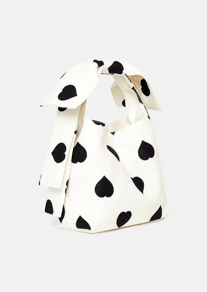 Sac Souple Sally Ecru A Pois Noirs^TARA JARMON Flash Sale