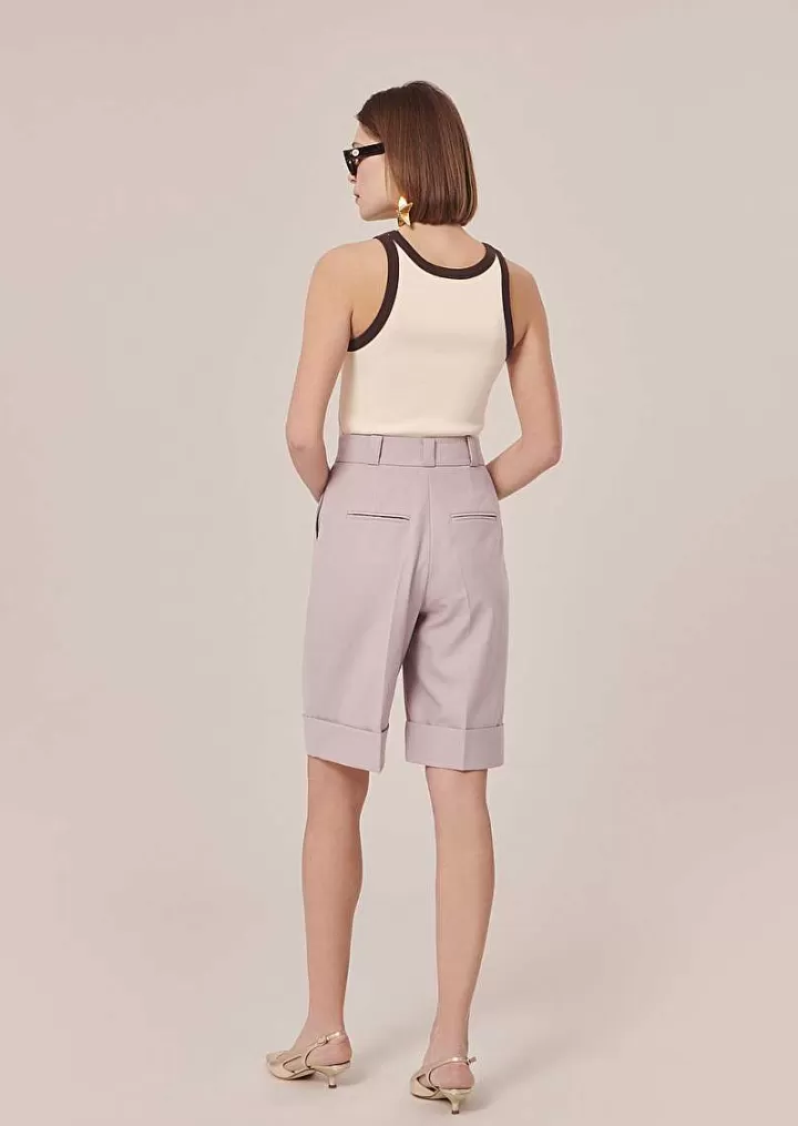 Short En Laine Froide Violet Swan^TARA JARMON Fashion