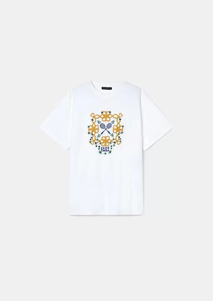 Taraclub T-Shirt Jersey Blanc^TARA JARMON Outlet