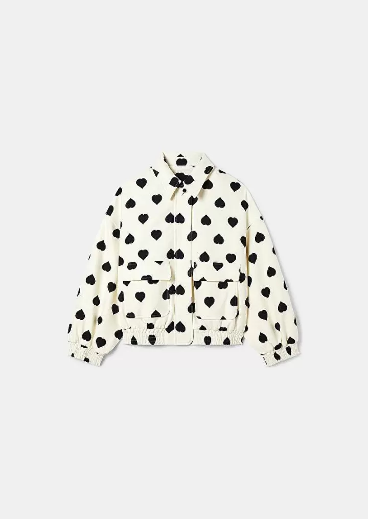 Veste Bobby Ecru A Pois Noirs^TARA JARMON Flash Sale