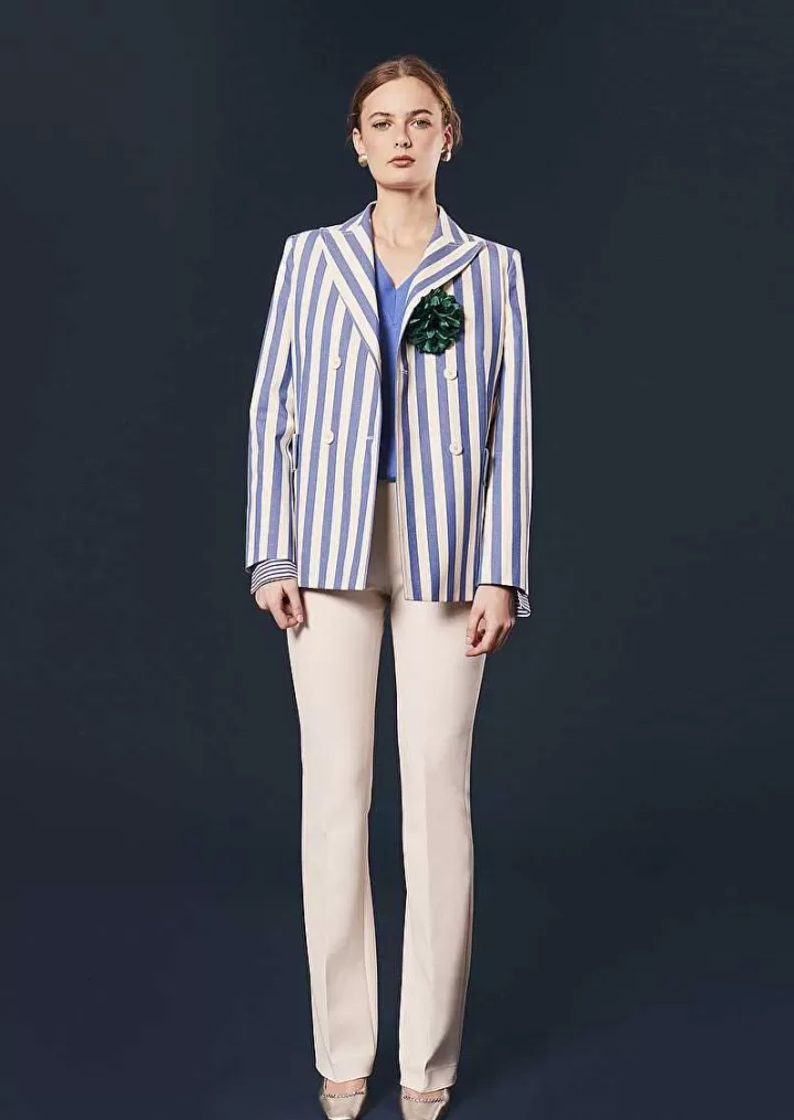 Veste De Costume Bleue Mylan^TARA JARMON Online