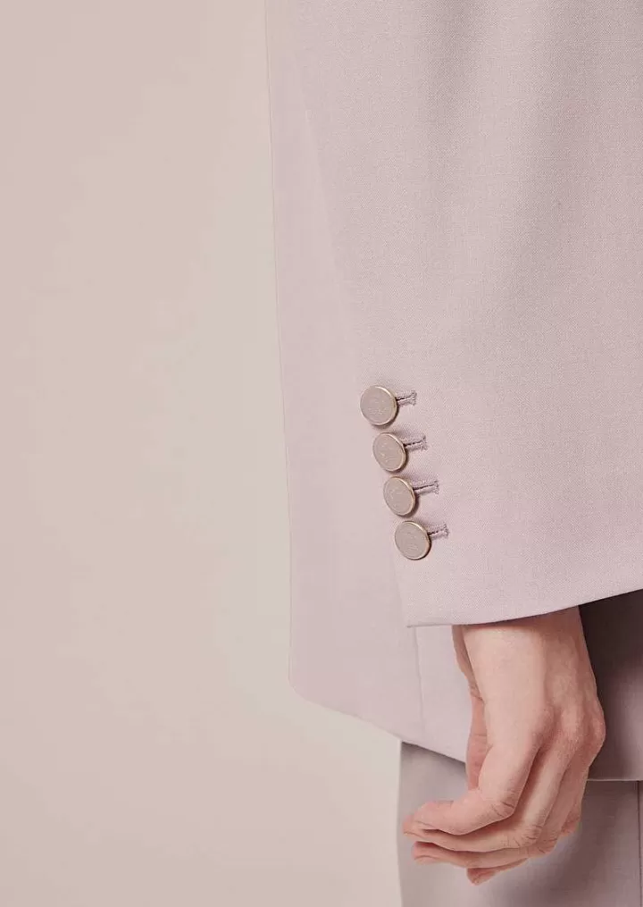 Veste De Costume En Laine Froide Violette Victoria^TARA JARMON Cheap