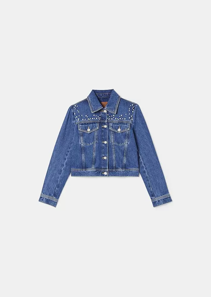 Veste En Jean Bleu Vicky^TARA JARMON Shop