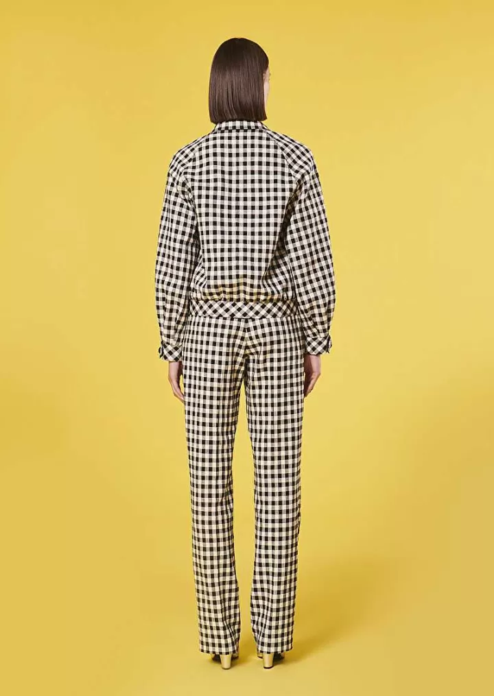 Veste Vichy Noire Belinda^TARA JARMON Fashion