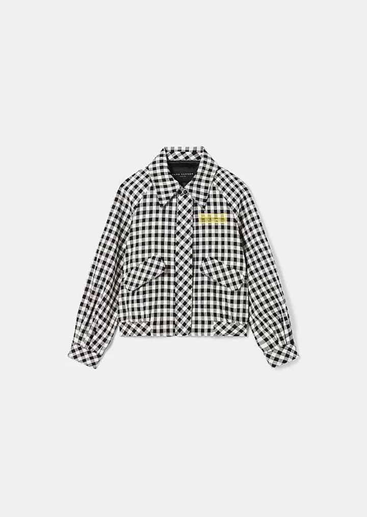 Veste Vichy Noire Belinda^TARA JARMON Fashion